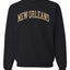 American Football Cities Classic Varsity College Style Fantasy Fan Sports Unisex Crewneck Sweatshirt