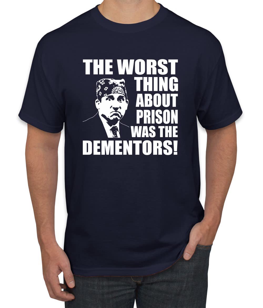 Prison Mike Dementors Quote Office Men's T-Shirt
