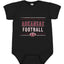 College Football Fan Shirt, Vintage Distressed Field, Retro USA Sports Baby Creeper Boys Girls Infant Bodysuit
