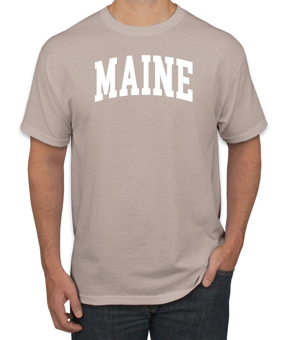 State of Maine College Style Fashion T-Shirt