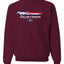 Ford Mustang USA Pony Logo Est 1964 Classic Racing Logo Cars and Trucks Unisex Crewneck Sweatshirt