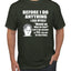 Office Dwight Quote - Before I Do Anything Pop Culture Men's Graphic T-Shirt