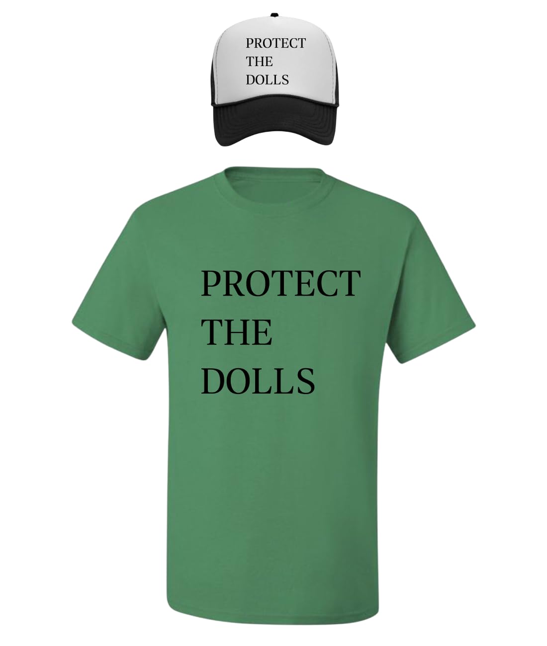 Protect The Dolls Viral Tshirt, Support Trans Rights LGBT Pride Men's T-Shirt and Hat Combo