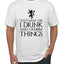 I Drink and I Know Things Tyrion GOT Black Pop Culture Men's T-Shirt