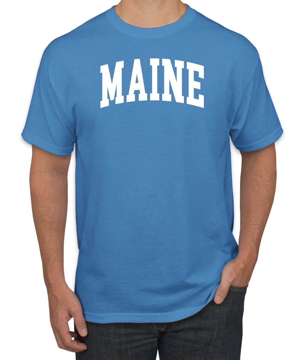 State of Maine College Style Fashion T-Shirt
