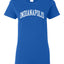 American Football Cities Classic Varsity College Style Fantasy Fan Sports Womens Shirt