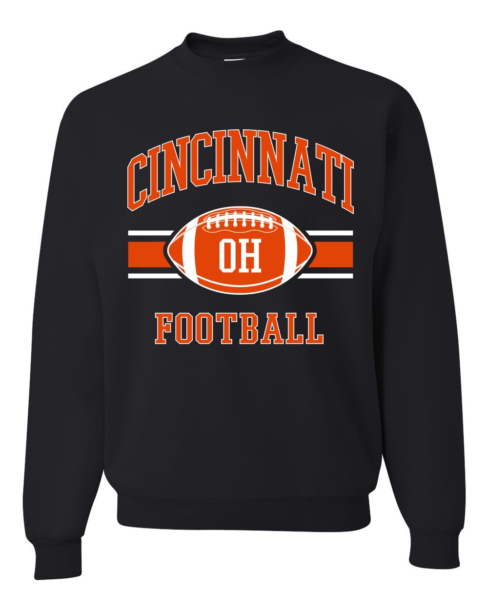 Cincinnati Fan CIN Fantasy Football Sports Unisex Crewneck Sweatshirt