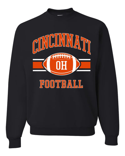 Cincinnati Fan CIN Fantasy Football Sports Unisex Crewneck Sweatshirt