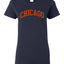 American Football Cities Classic Varsity College Style Fantasy Fan Sports Womens Shirt