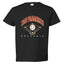 American Baseball Fan Vintage Distressed Field Sports Toddler Crew Graphic T-Shirt