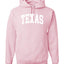 State of Texas College Style Fashion Unisex Hoodie Sweatshirt