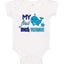 My First Beach Vacation Funny Cute Whale Humor Baby Creeper Boys Girls Infant Bodysuit