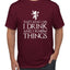 I Drink and I Know Things Tyrion GOT White Pop Culture Men's T-Shirt