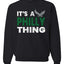 PHI Fantasy Football Sports Fan Pullover Soft Cotton Blend Graphic Unisex Crewneck Sweatshirt