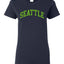 American Football Cities Classic Varsity College Style Fantasy Fan Sports Womens Shirt