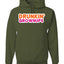 Drunkin' Grownups America Runs on Alcohol Parody Humor Unisex Hoodie Sweatshirt