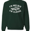 I'm Not Old I'm Classic Vintage Car Funny Gift for Dad Papa Humor Unisex Crewneck Sweatshirt