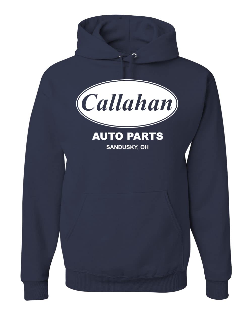 Callahan Auto Parts Sandusky Ohio Retro 90s Funny Pop Culture Unisex Graphic Hoodie Sweatshirt