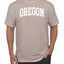 State of Oregon College Style White Fashion Men's T-Shirt