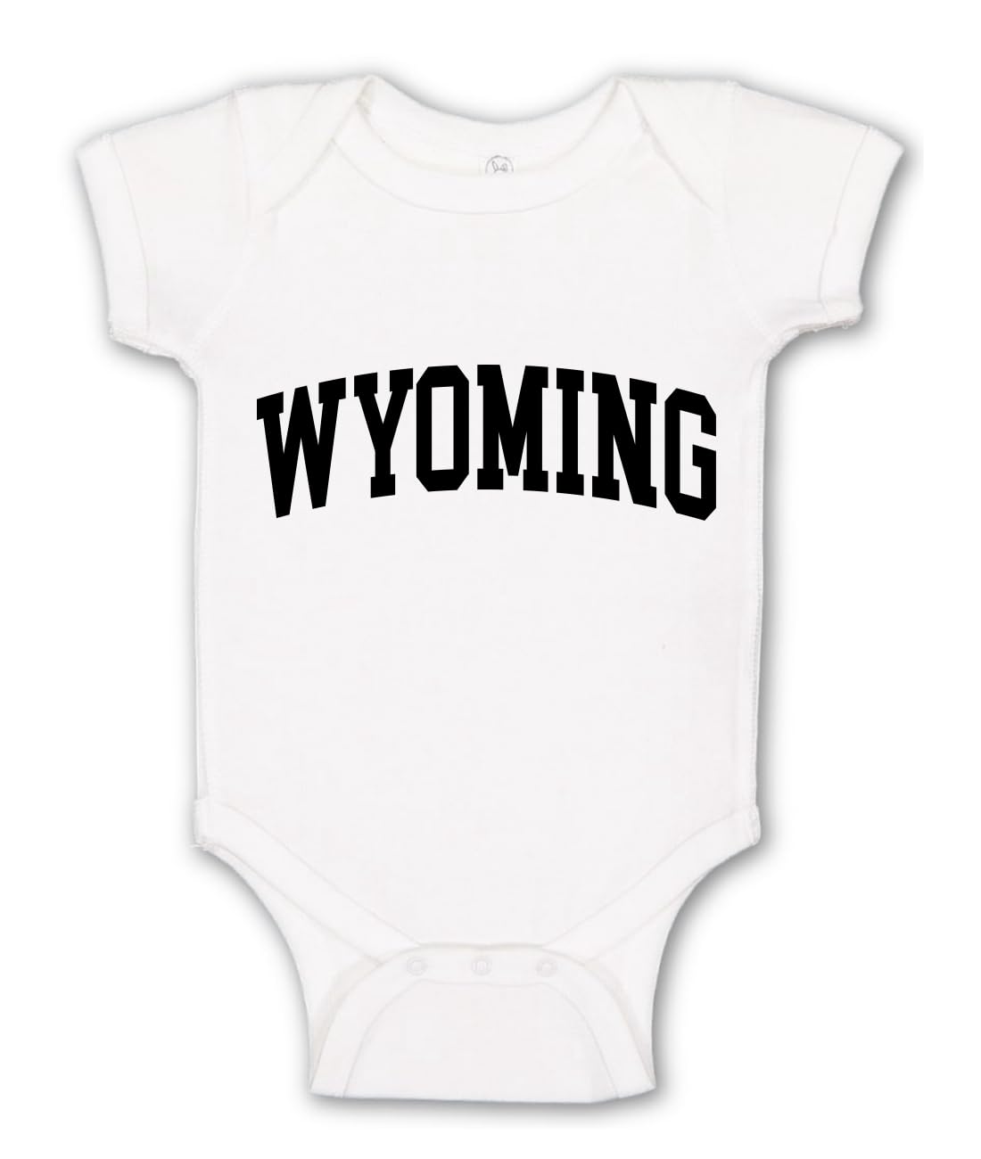 State of Wyoming College Style Fashion Baby Creeper Boys Girls Infant Bodysuit
