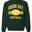 Green Bay Fan Fantasy Football Sports Unisex Crewneck Sweatshirt