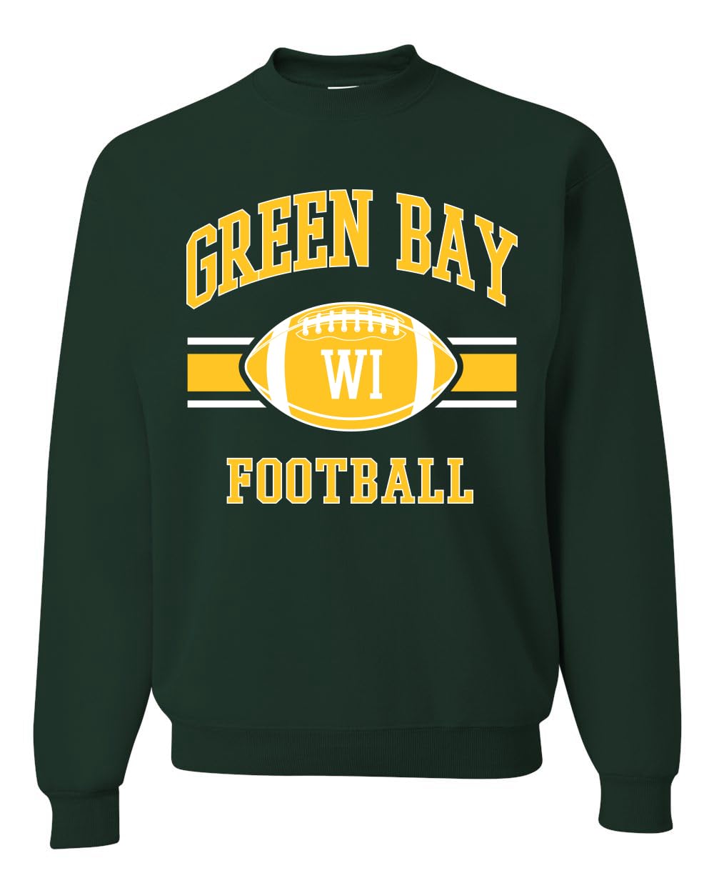 Green Bay Fan Fantasy Football Sports Unisex Crewneck Sweatshirt