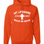 My Lifeguard Walks on Water Jesus Christ Bible Inspirational/Christian Unisex Hoodie Sweatshirt