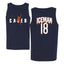 Chicago Fan | CHI Hometown City Fantasy Football Sports Mens Tank Top