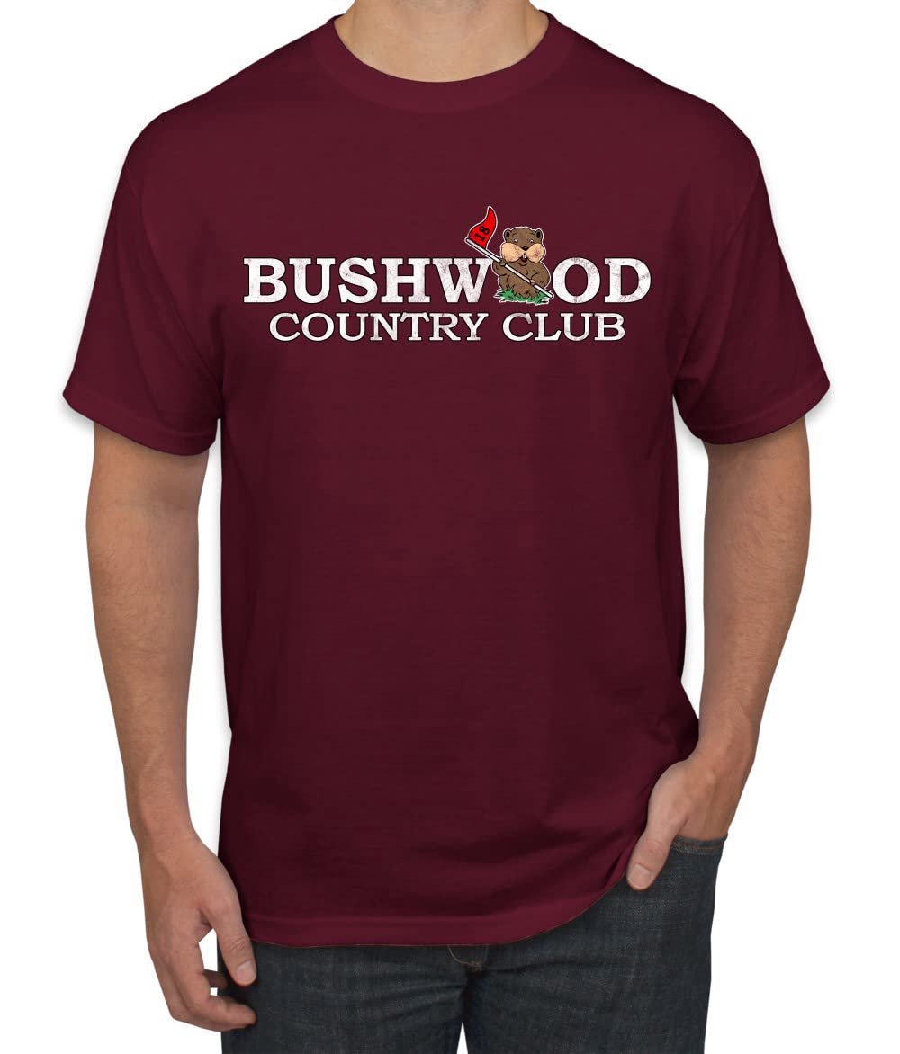 Bushwood Country Funny Golfing Pop Culture Men's T-Shirt