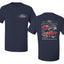 Ford Falcon Classic Car Vintage Muscle Automotive Design Truck Cars and Trucks Front and Back Men's T-Shirt
