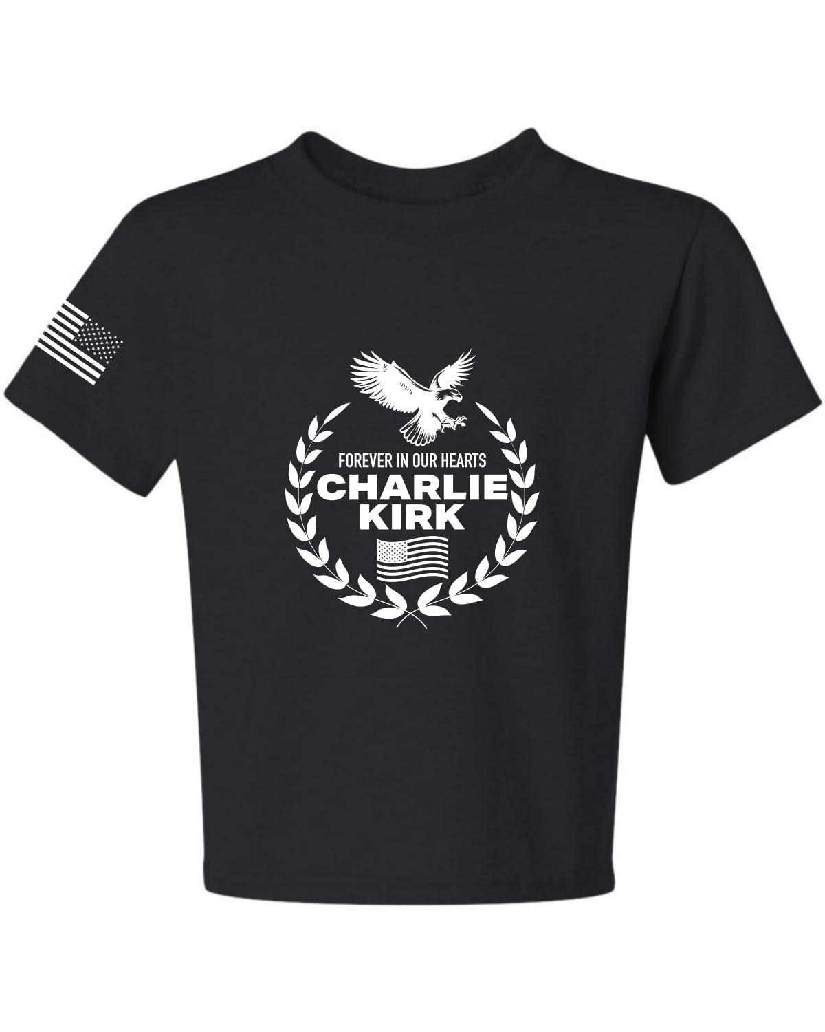 Freedom God Family Patriotism Shirt, Christian Conservative Unisex Tee for Boys Girls Youth T-Shirt
