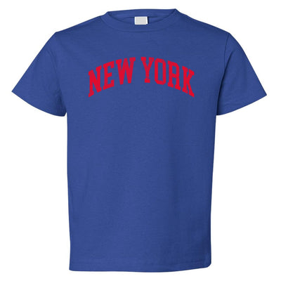Classic Varsity College Style Fantasy Fan, Trendy Team Streetwear Sports Toddler Crew Graphic T-Shirt