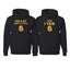 She's My Sweet Potato Yes I Yam Cute Food Font Classic His and Hers Matching Couples Hoodie Sweater Set