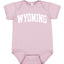 State of Wyoming College Style Fashion Baby Creeper Boys Girls Infant Bodysuit