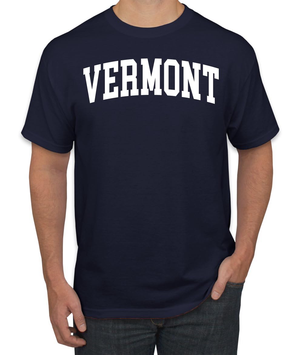 State of Vermont College Style Fashion T-Shirt