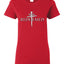 Redeemed Cross Jesus Christ Nails Inspirational/Christian Womens Graphic T-Shirt