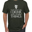 I Drink and I Know Things Tyrion GOT White Pop Culture Men's T-Shirt