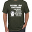 Office Dwight Quote - Before I Do Anything Pop Culture Men's Graphic T-Shirt