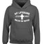 My Lifeguard Walks on Water Jesus Christ Bible Inspirational/Christian Youth Hooded Graphic Sweatshirt
