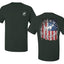 US Flag Ford Bronco Front and Back  Cars and Trucks Men's T-Shirt