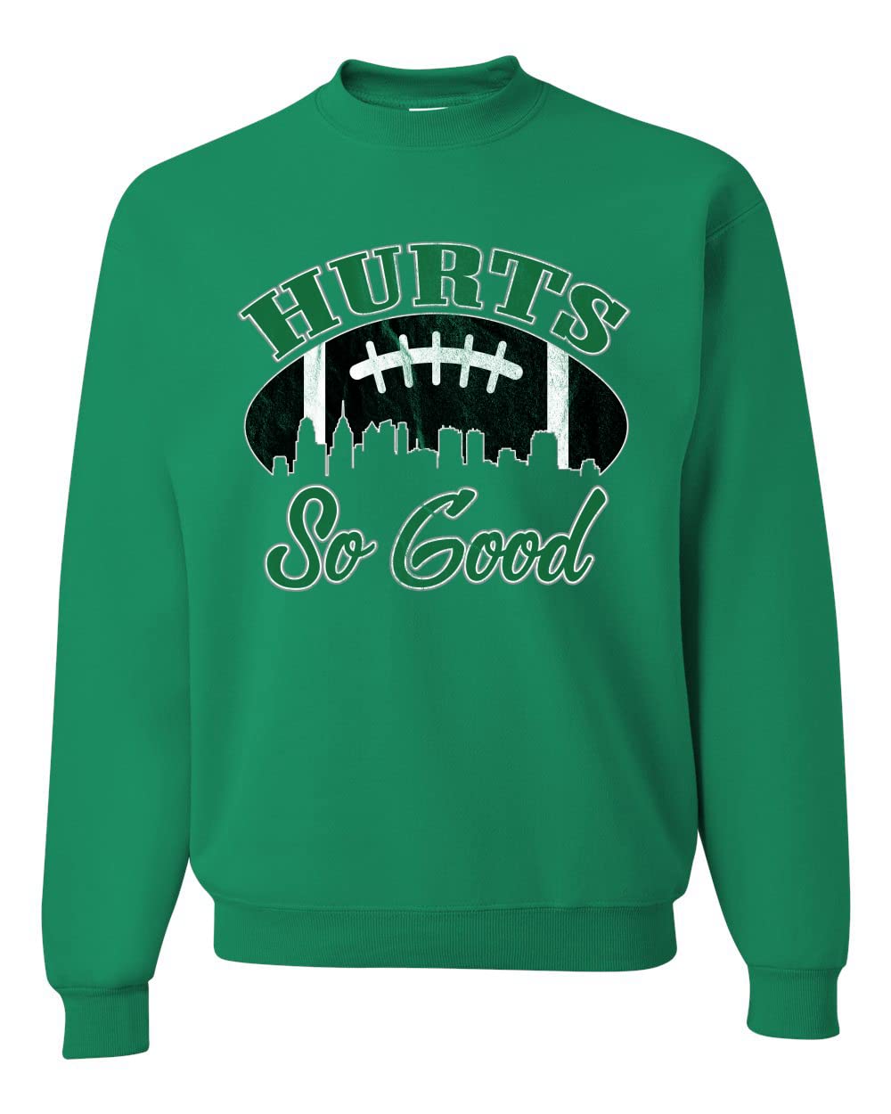 PHI Fantasy Football Sports Fan Pullover Soft Cotton Blend Graphic Unisex Crewneck Sweatshirt