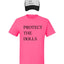 Protect The Dolls Viral Tshirt, Support Trans Rights LGBT Pride Men's T-Shirt and Hat Combo