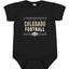 College Football Fan Shirt, Vintage Distressed Field, Retro USA Sports Baby Creeper Boys Girls Infant Bodysuit