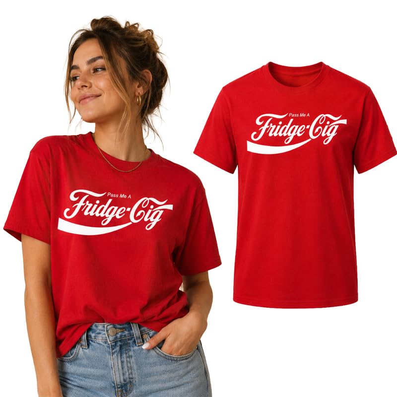 Pass Me A Fridge Cig Funny Retro Vintage  Humor Men's T-Shirt