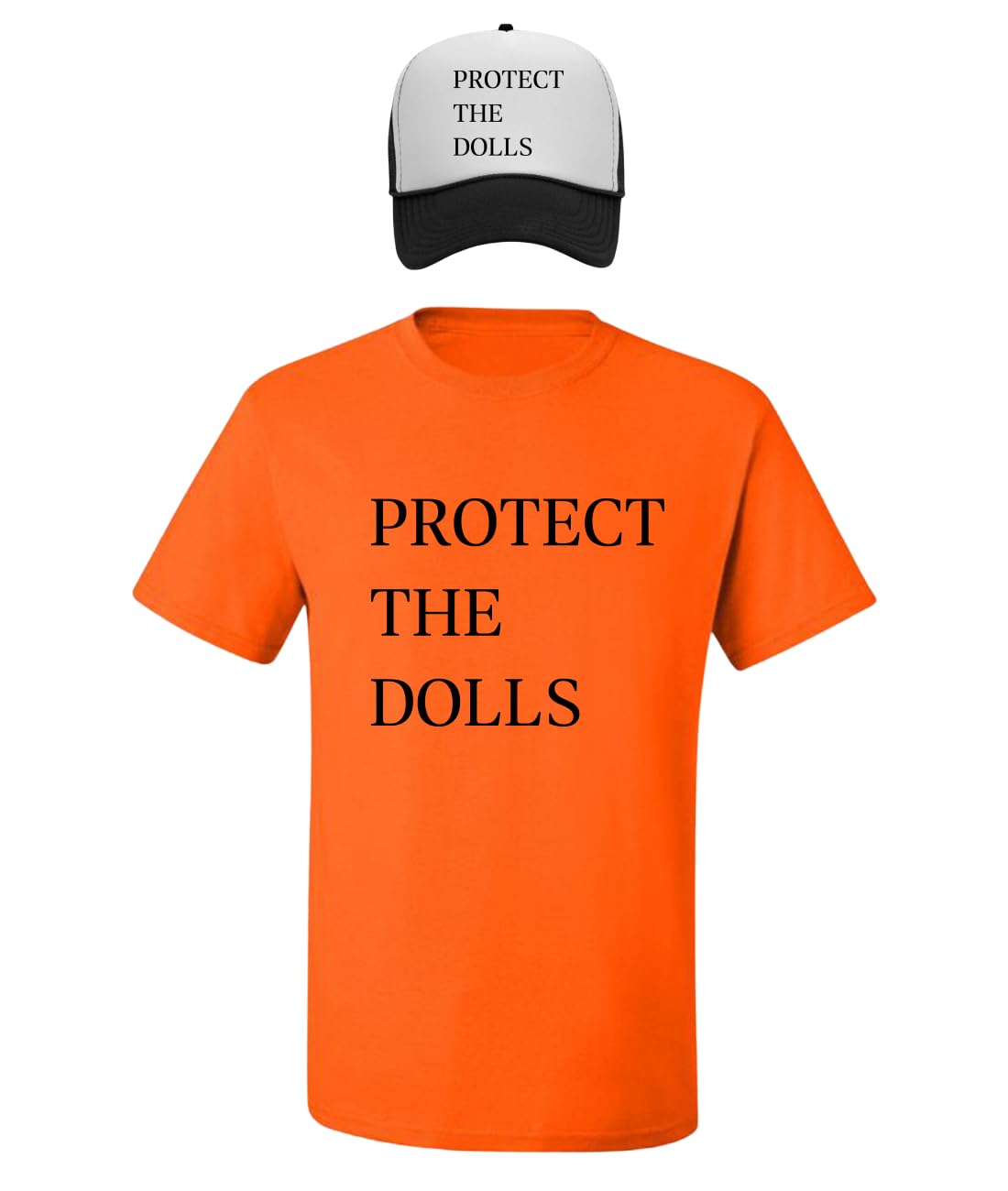 Protect The Dolls Viral Tshirt, Support Trans Rights LGBT Pride Men's T-Shirt and Hat Combo