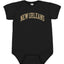 Classic Varsity College Style Fantasy Fan, Trendy Team Streetwear Sports Baby Creeper Boys Girls Infant Bodysuit