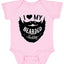 I Love My Bearded Daddy Funny Gift Idea Humor Baby Creeper Boys Girls Infant Bodysuit