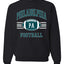 PHI Fantasy Football Sports Fan Pullover Soft Cotton Blend Graphic Unisex Crewneck Sweatshirt