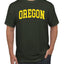 State of Oregon College Style White Fashion Men's T-Shirt