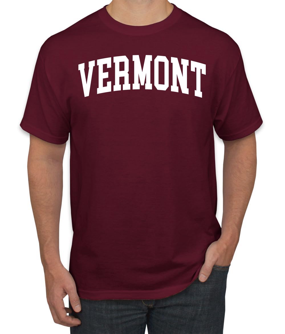 State of Vermont College Style Fashion T-Shirt